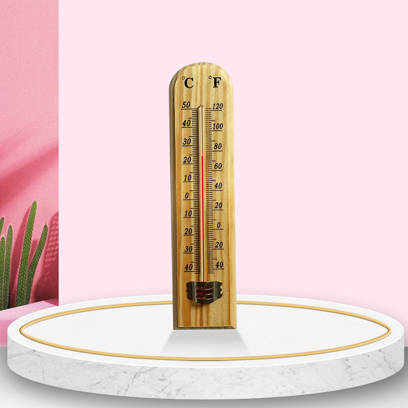 Smart Garden Greenhouse - Drewniany termometr ścienny -40 ℃ +50