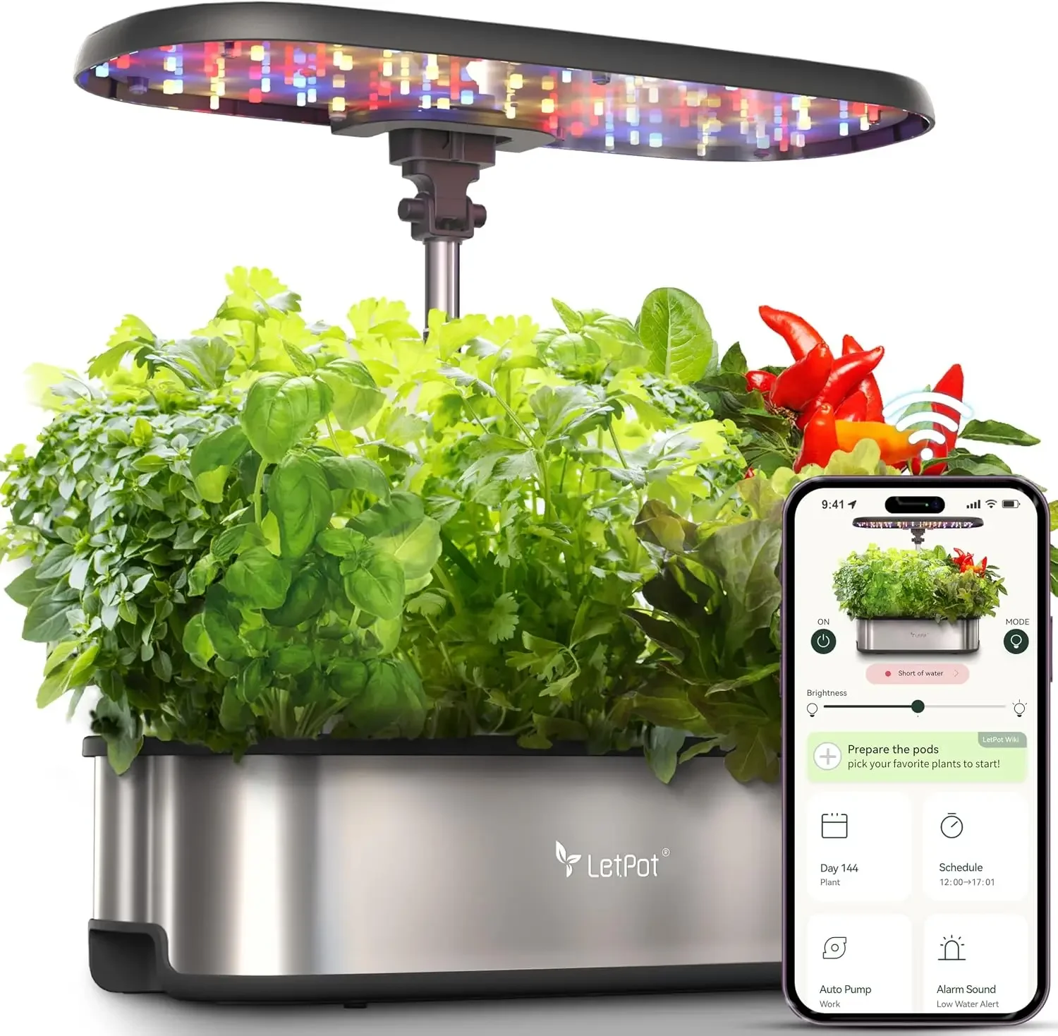 Smart Garden Indoor - LETPOT LPH-SE Hydroponiczny System Uprawy, 12