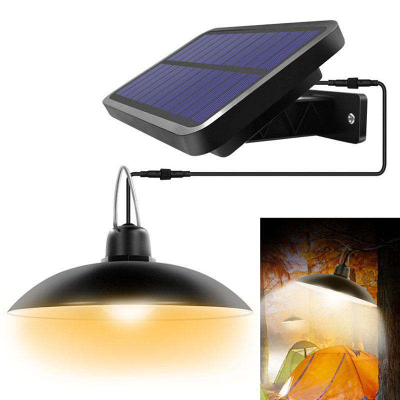 Smart Garden Sheds - Solarna lampa wisząca na zewnątrz kryty