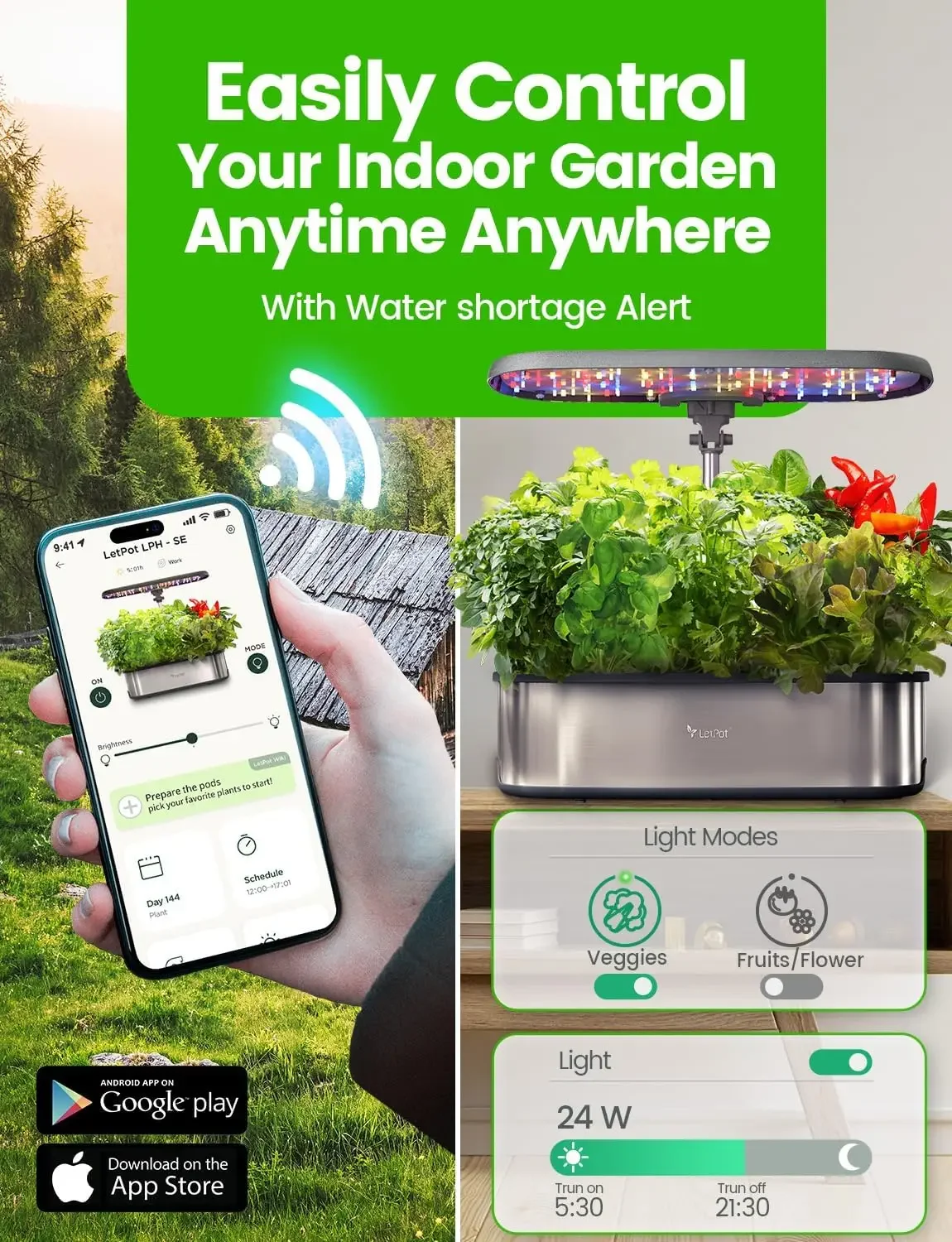 LETPOT LPH-SE Hydroponiczny Sy – Smart Garden Indoor recenzja i cena