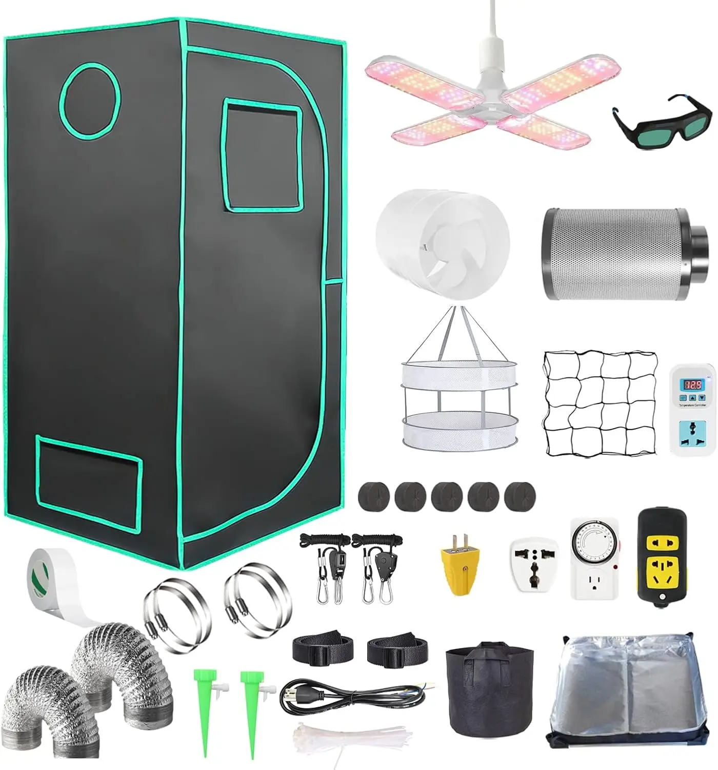 Kompletny zestaw do uprawy w p – Grow Tent Complete Kit recenzja i cena